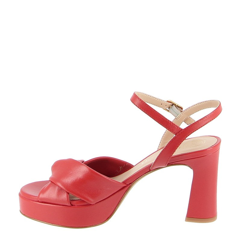 Block Heel Unisa Red Sandals Clearance Unisa Red Shoes Deals
