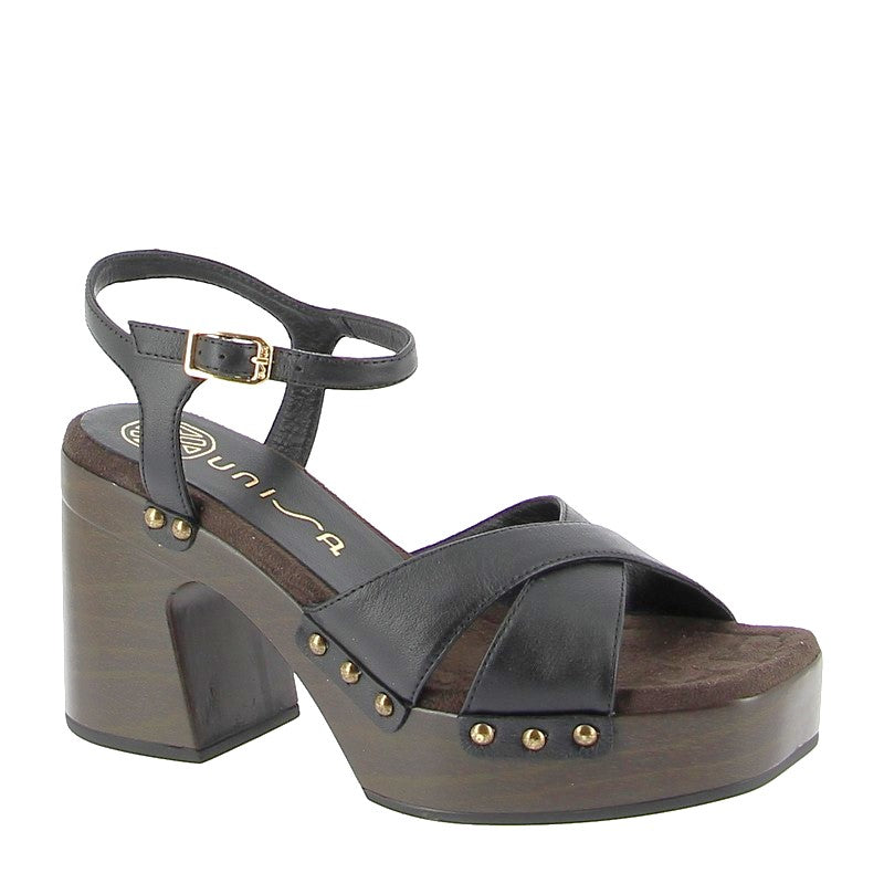 Unisa Osuna Black Sandals Women's Sandals