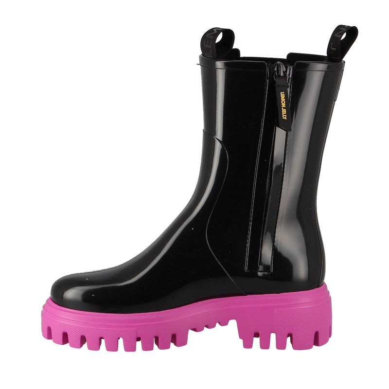 Lemon Jelly Grad Black Pink Gum Boot1