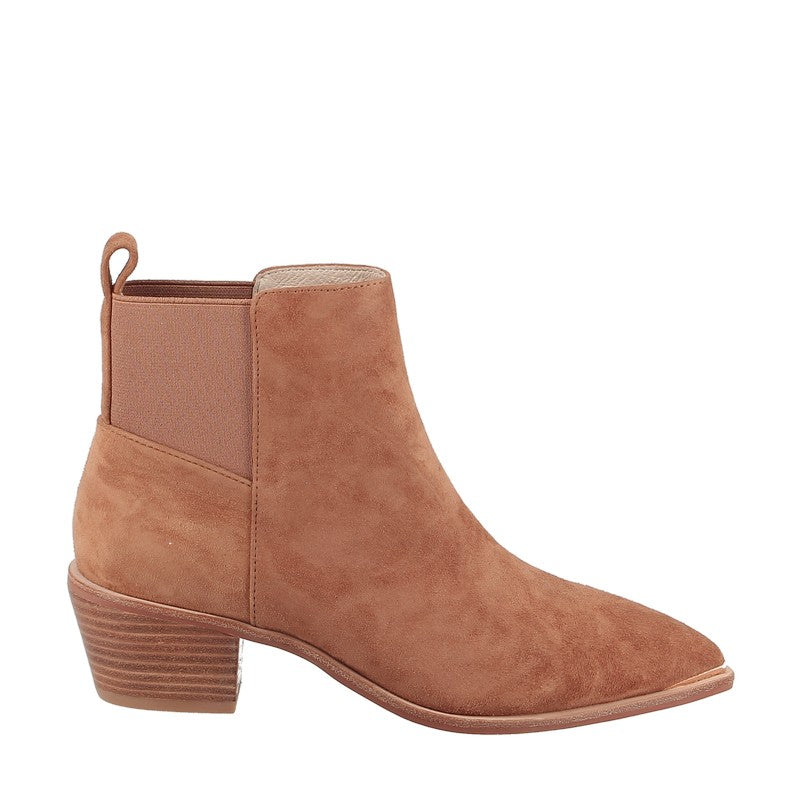Nude Reese Tan Suede Ankle Boot