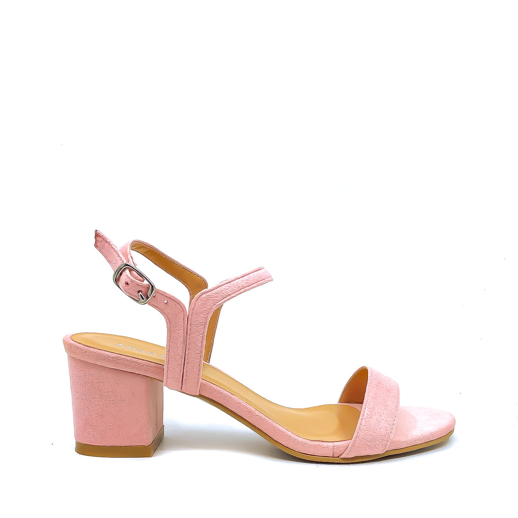 Misano Yulia Pink Heeled Sandal