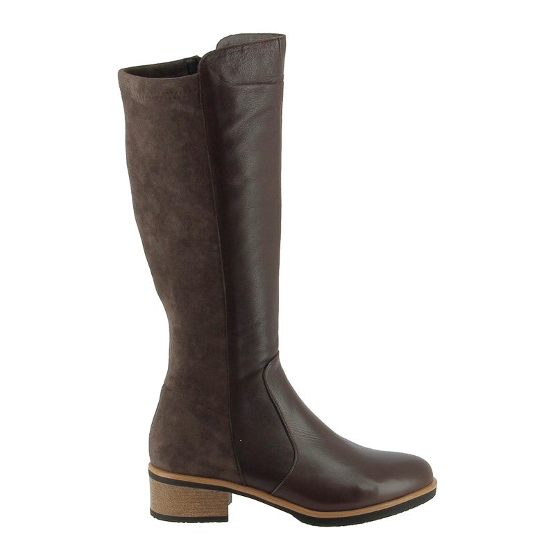 Bresley Dolores Chocolate Dark Brown Knee High Boot