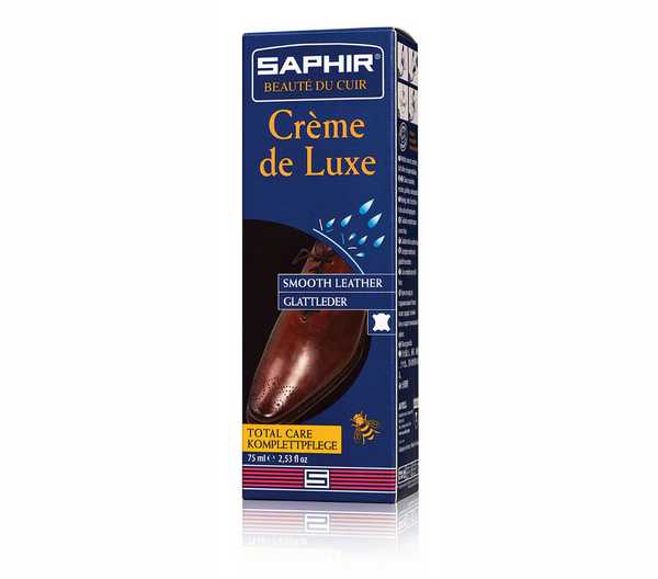 Saphir Creme De Luxe Black
