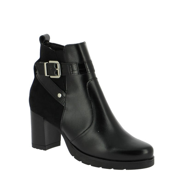 Desiree Daxia Black Ankle Boot