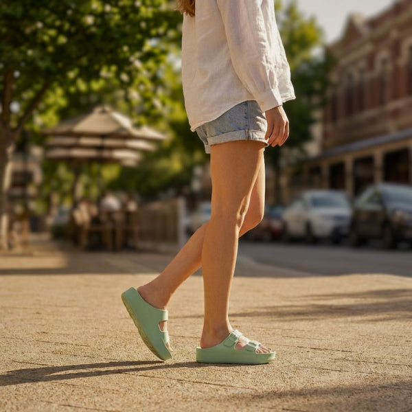 Lemon Jelly Fenix-13 Mint Green Sandals