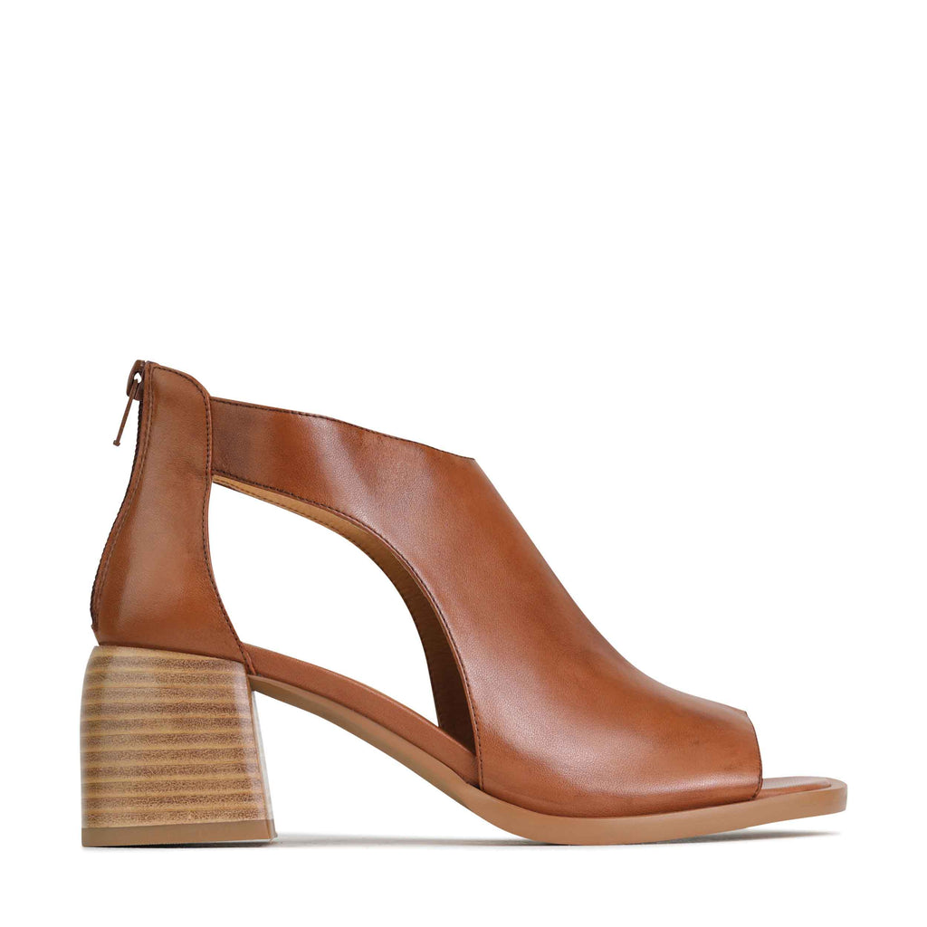 Eos Isolde Tan Heeled Sandal