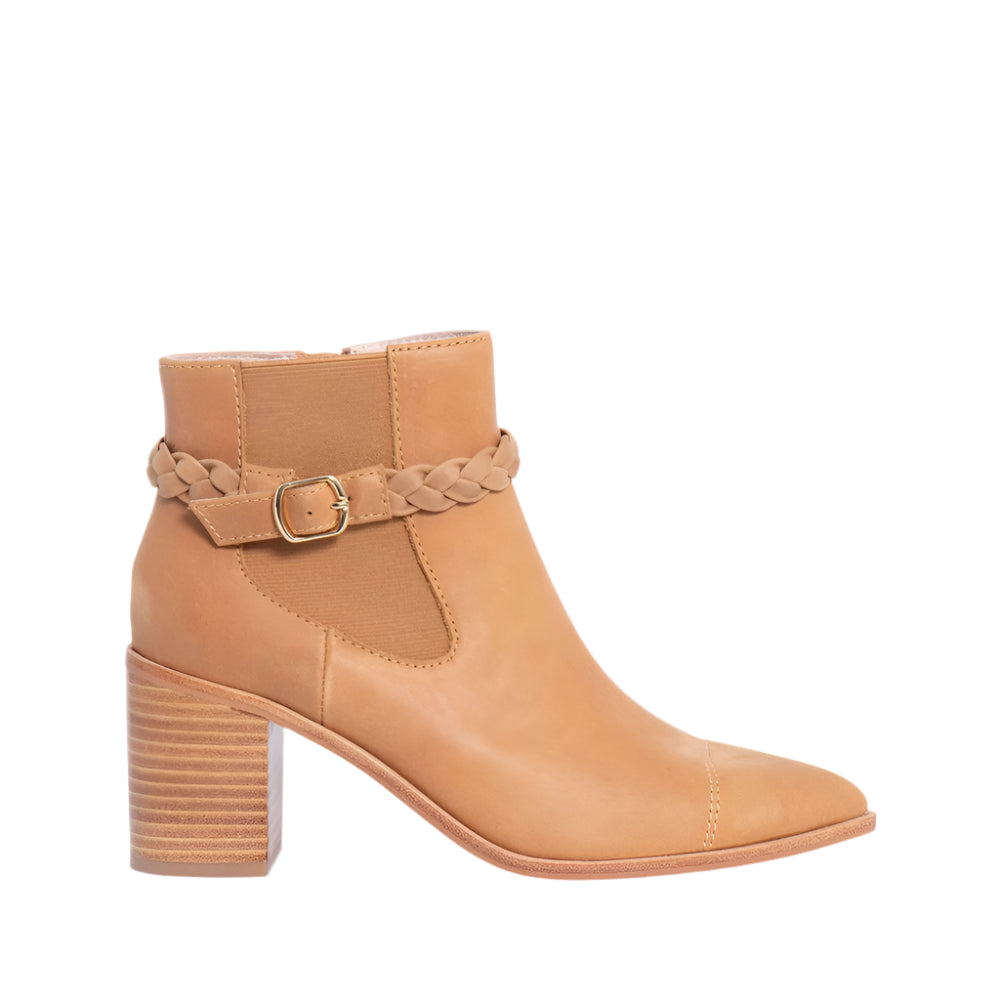 Nude Margo Tan Ankle Boot