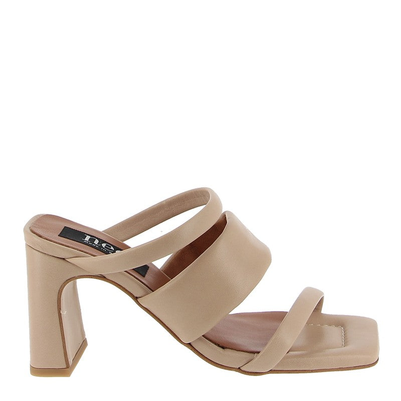 Neo 24056 Nude Heeled Slide