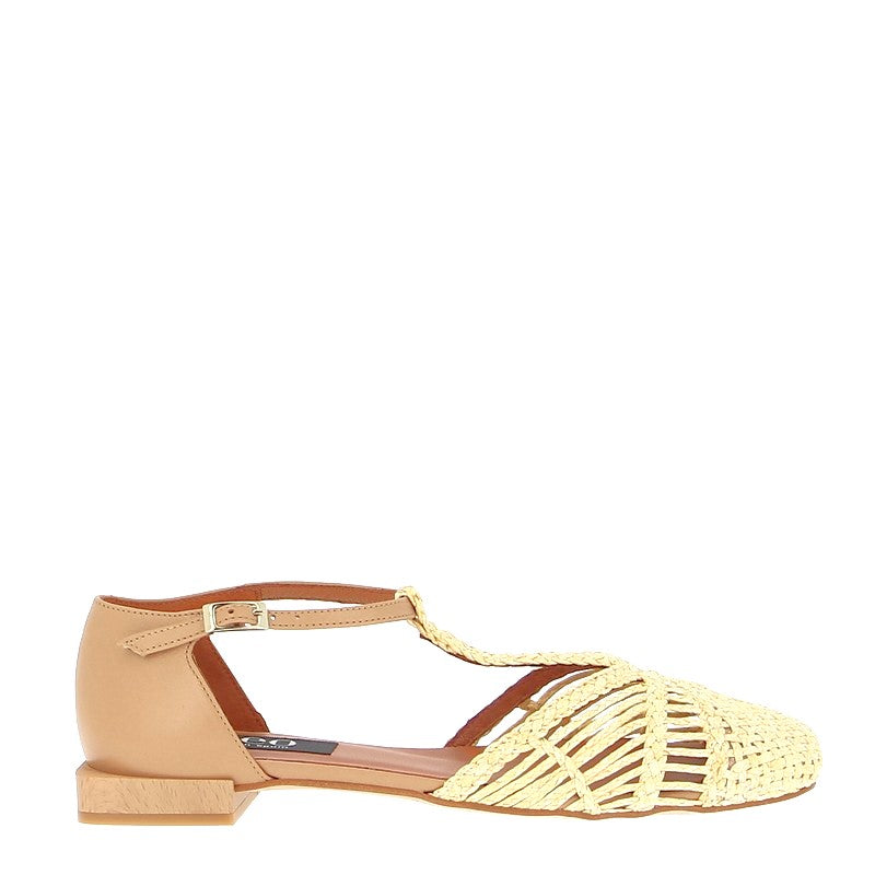 Neo AG-23011 Raffia Caged Sandal