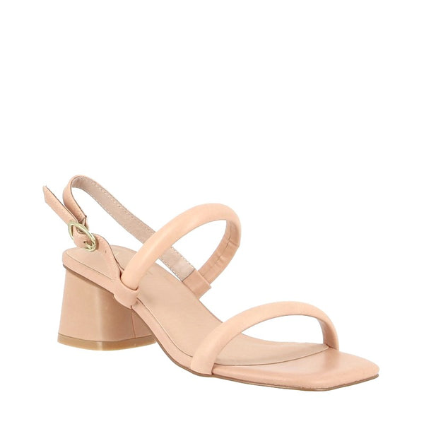 Nude Lacee Nude Heeled Sling Back Sandal