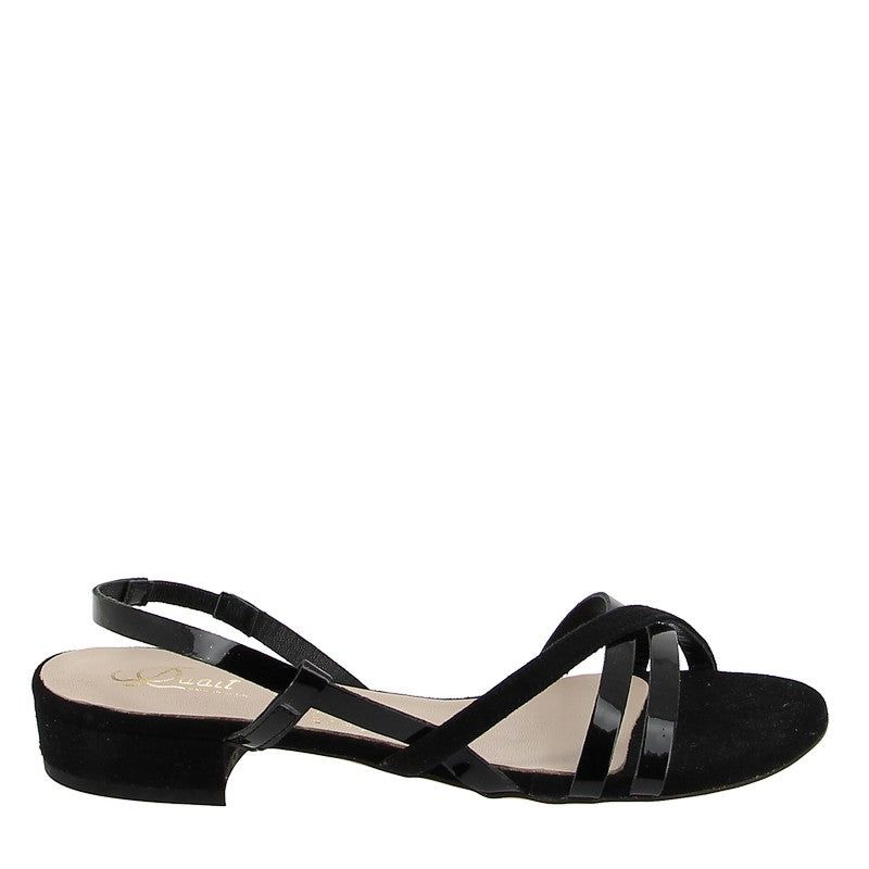 Quait 16315 Black Slingback Sandal | Women's Slip Ons