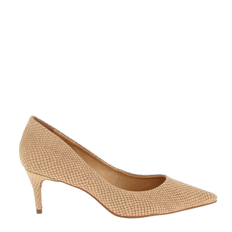 Sempre Di 160004E Taupe Pump Heel