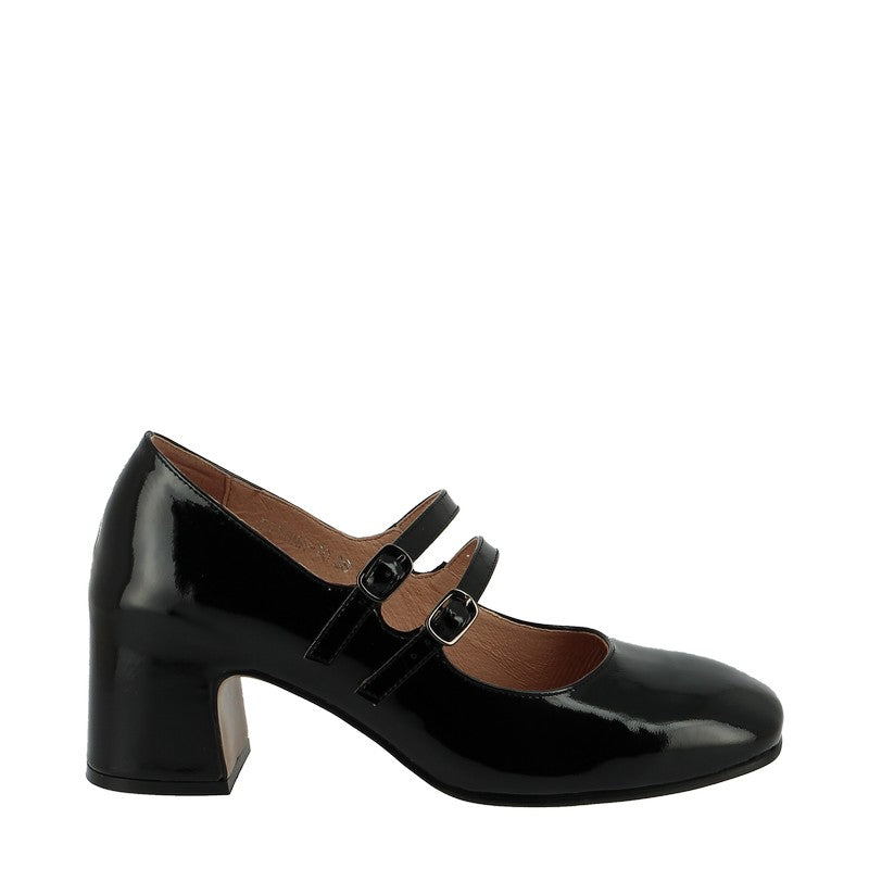 Top End Fiyona Black Patent Mary Jane Women's Shoes
