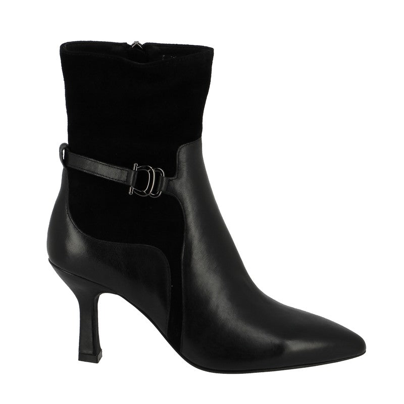Top End Libbor Black Suede Women's Ankle Boot