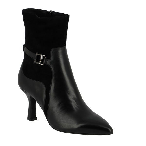 Top End Libbor Black Suede Women's Ankle Boot