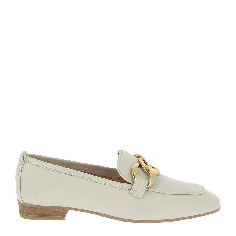 Unisa Buyo Ivory  White Slip On Loafer 