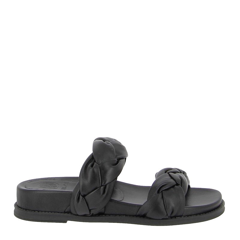 Unisa Cloc Black Slip On Platform Slide