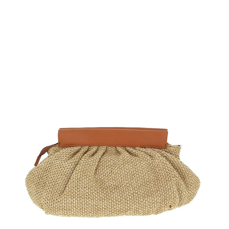 Unisa Zdianca Raffia Clutch Hand Bag