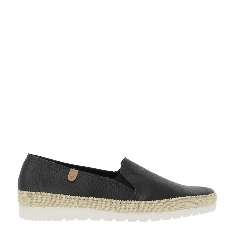 Verbenas Nuria Black Slip On