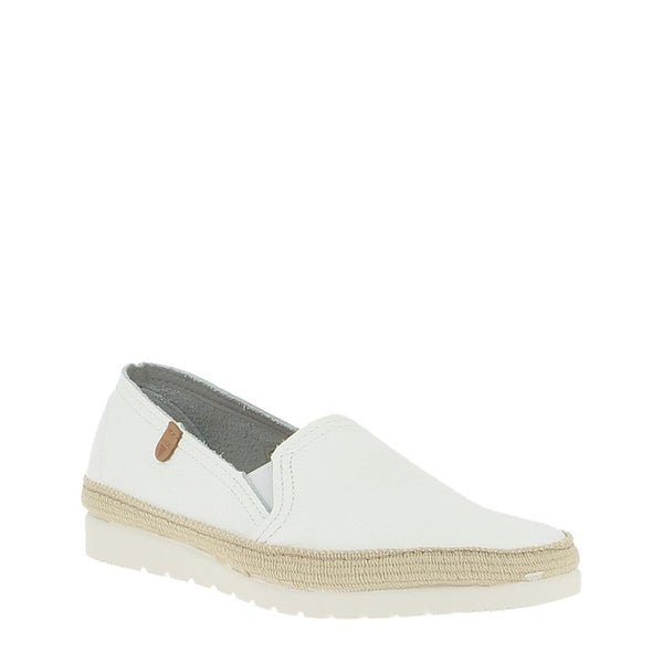 Verbenas Nuria White Slip On
