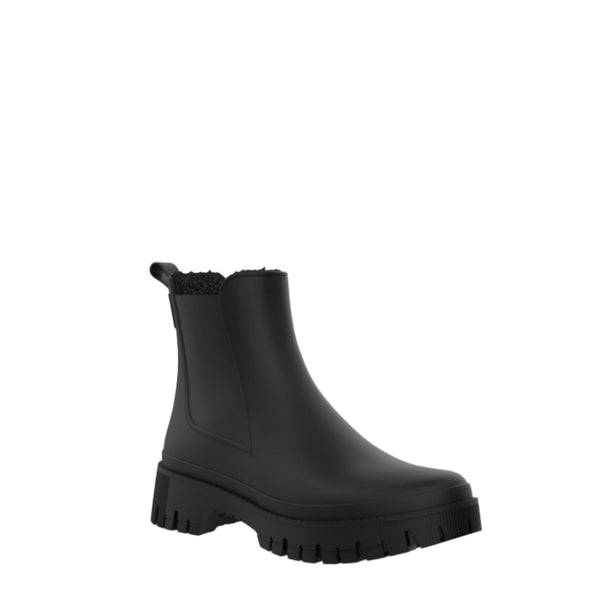 Lemon Jelly Wren Black Rubber Boot