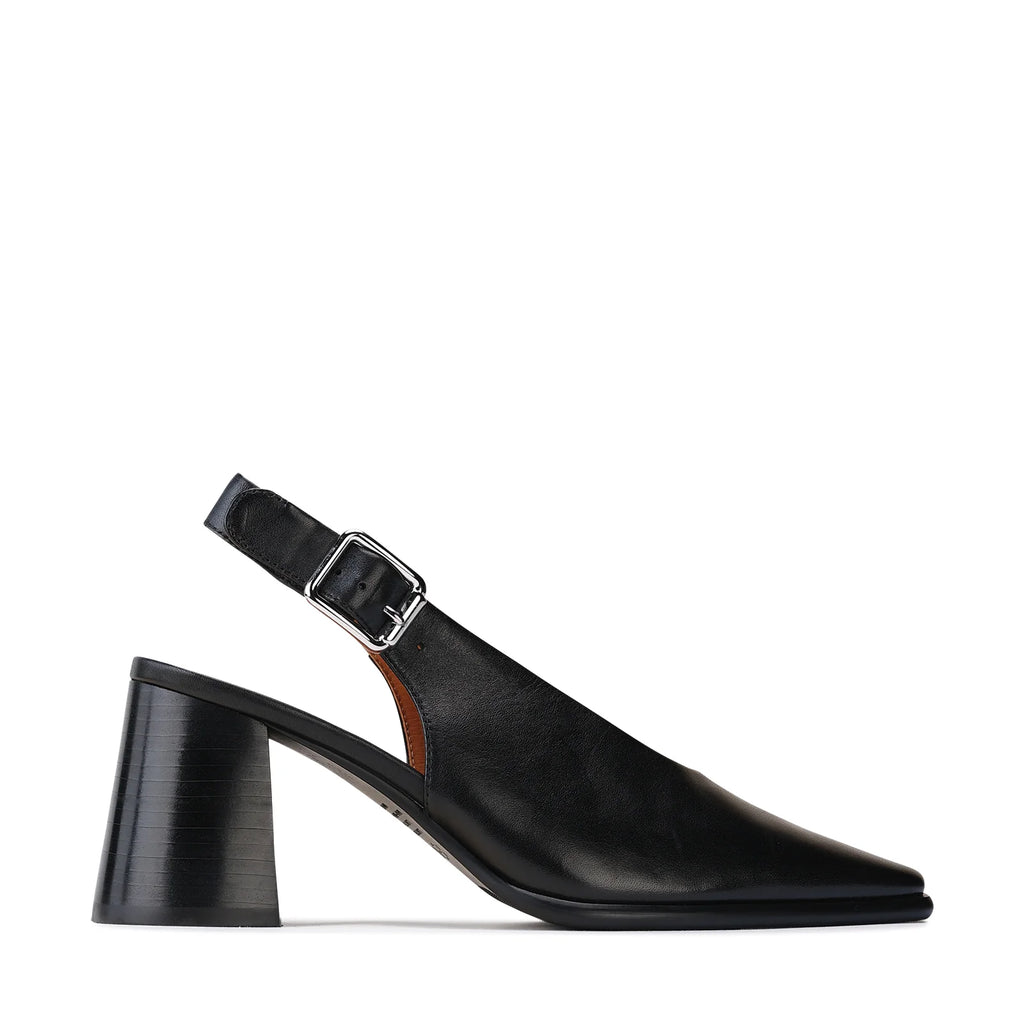 Eos Zana Black Sling Back Shoe