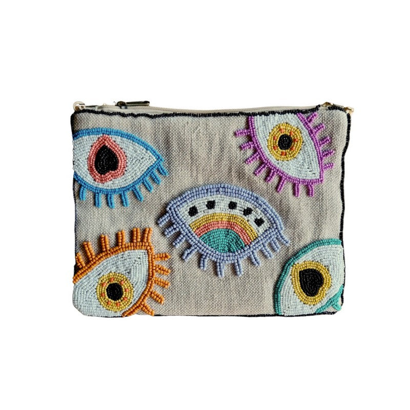 Zoda NC4255 Beaded Eye Handbag