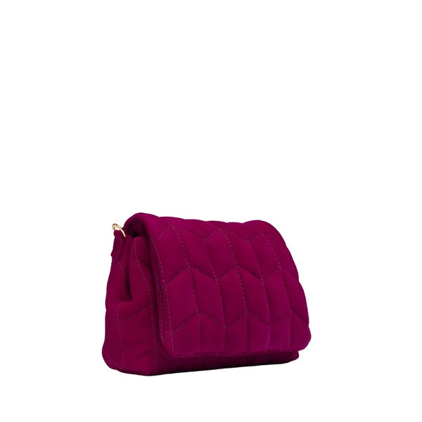 Unisa Zanisa Purple Suede Clutch