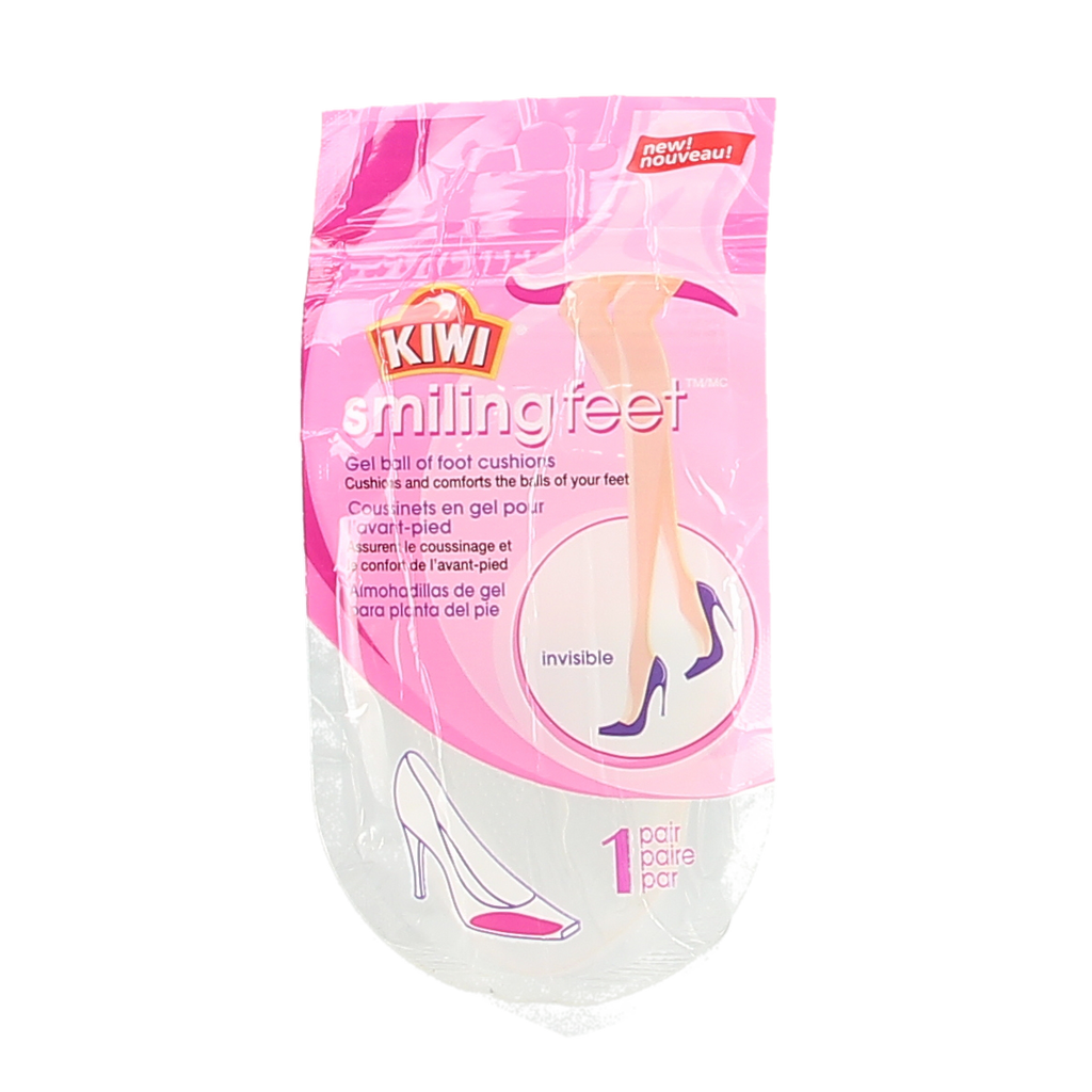 Kiwi Smiling Feet Gel Cushion