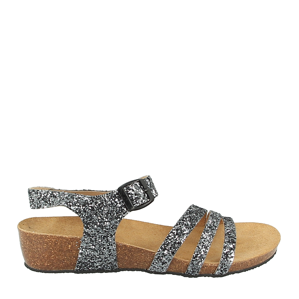 Plakton 241007 Pewter Glitter Sandals