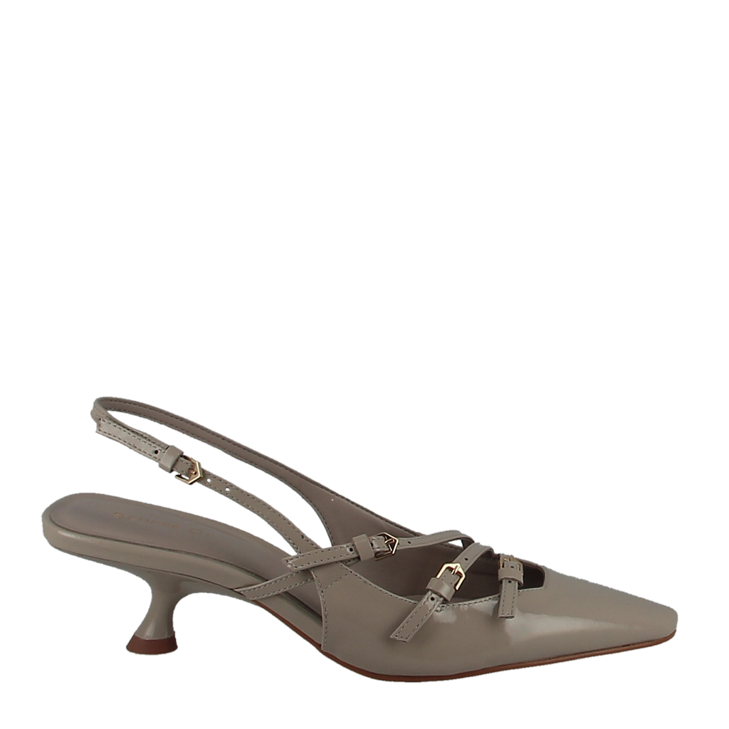 Sempre Di 010 Verniz Cashmere Sling Back