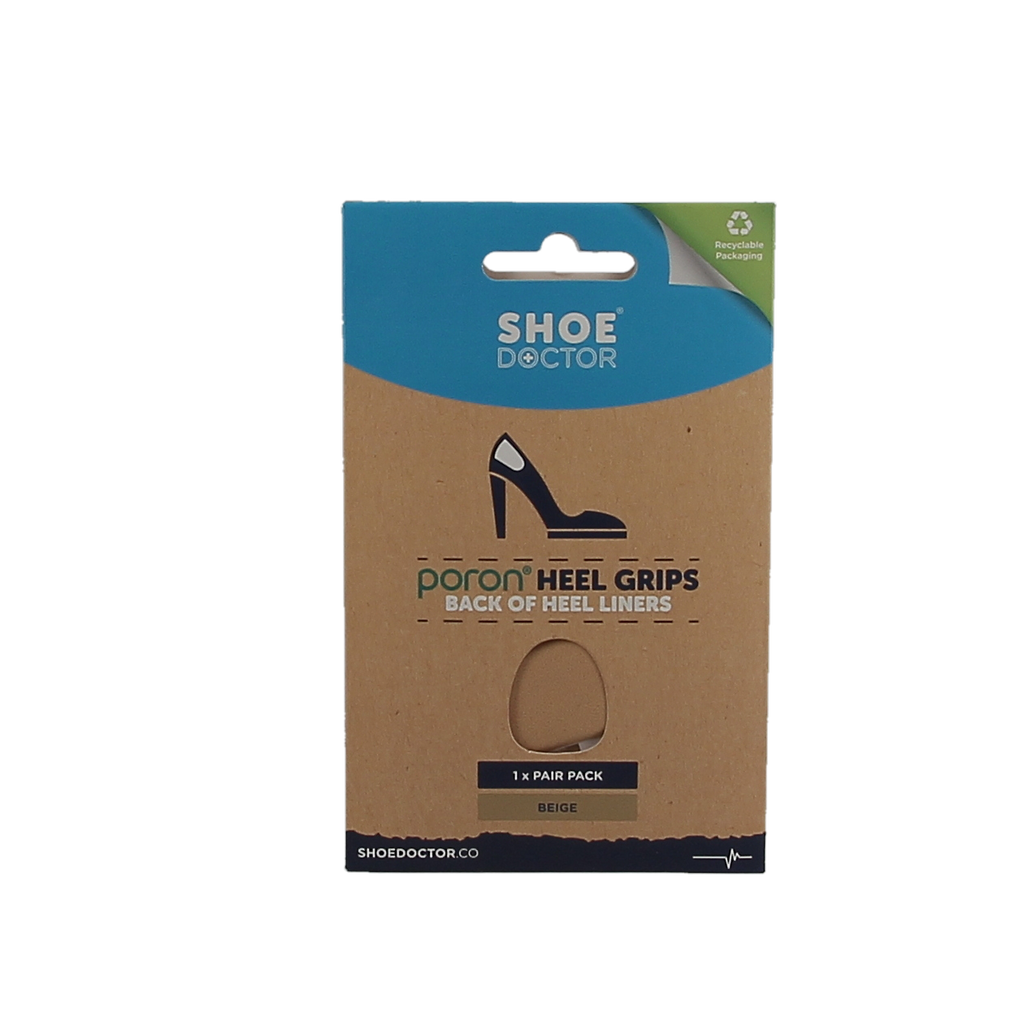 Shoe Doctor Poron Heel Grips Beige