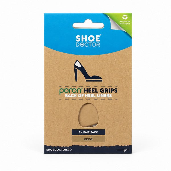 Shoe Doctor Poron Heel Grips Beige