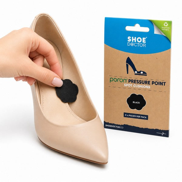 Shoe Doctor Poron  Pressure Point Black