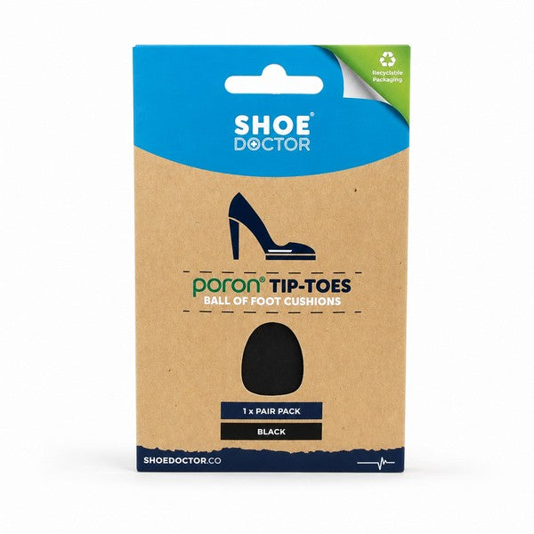 Shoe Doctor Poron Heel Grips Black