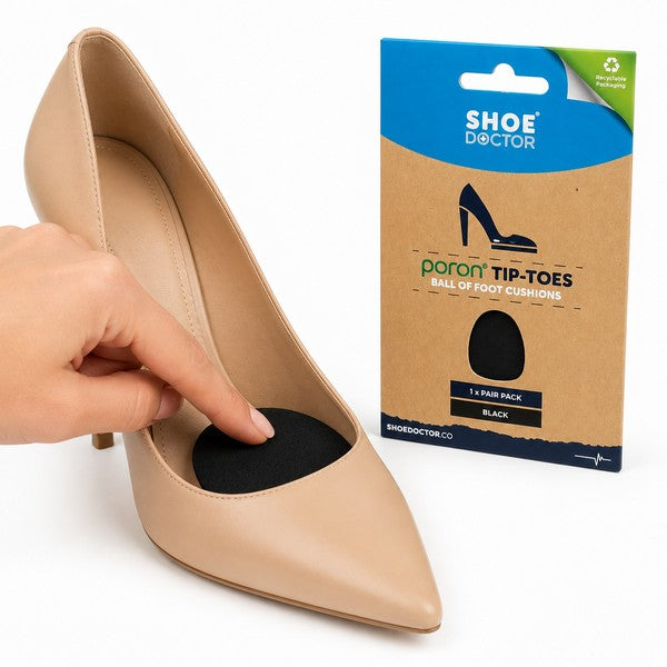 Shoe Doctor Poron Heel Grips Black