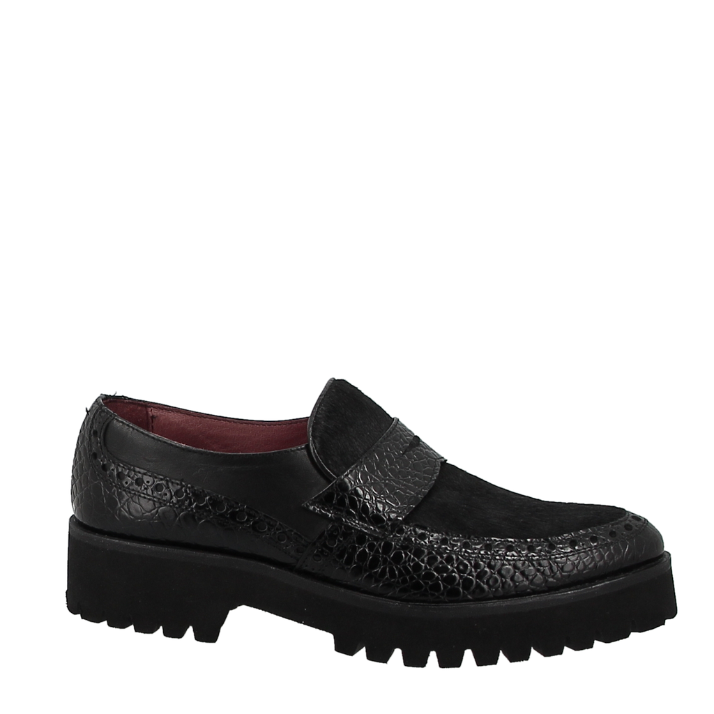 Torretti 8585 Black Loafer
