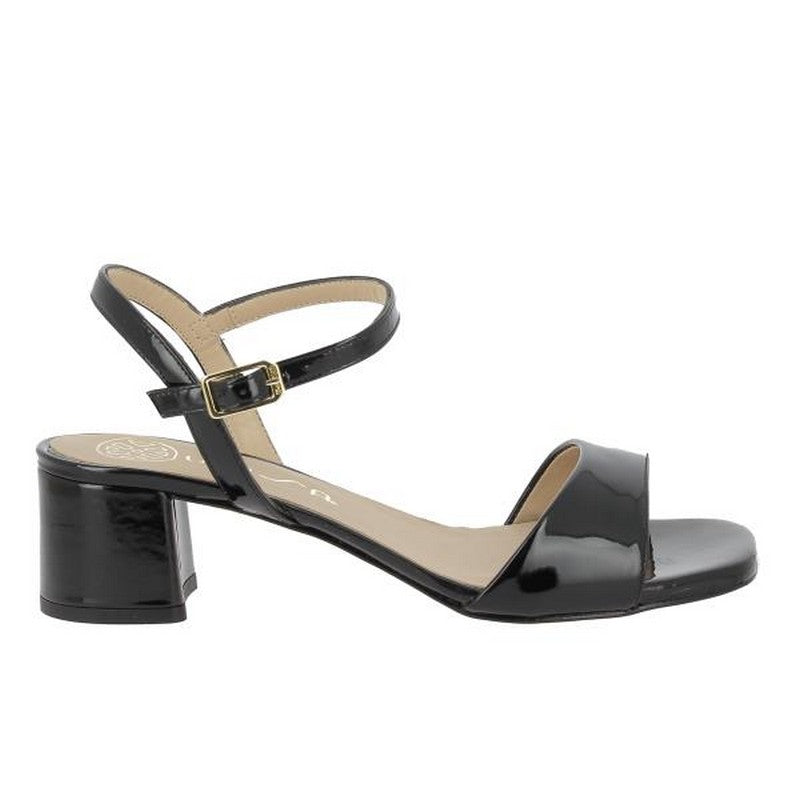 Unisa Kirk Black Heeled Sandal