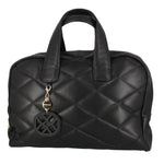 Unisa Znaina Black Leather Bag