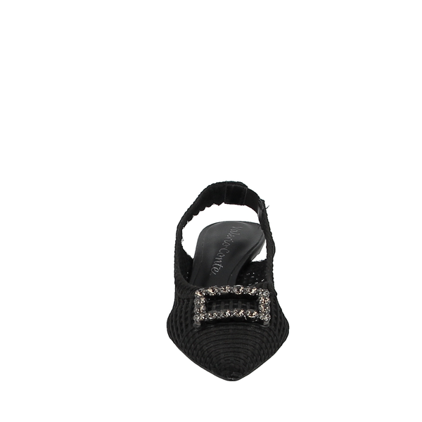 Valerio Conte 376004 Black Slingback Heel