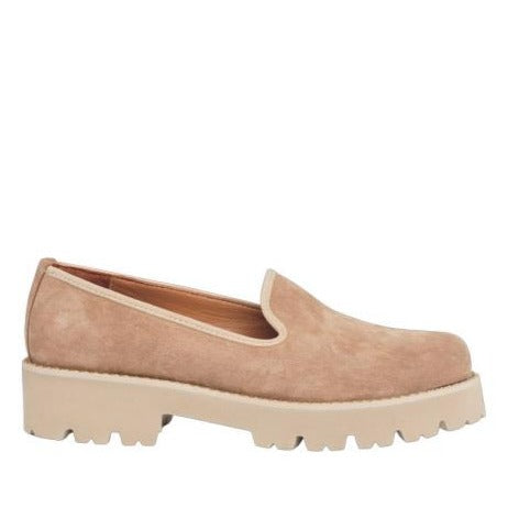 Wave 26162 Taupe Suede Loafer