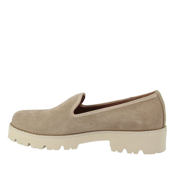 Wave 26162 Taupe Suede Loafer