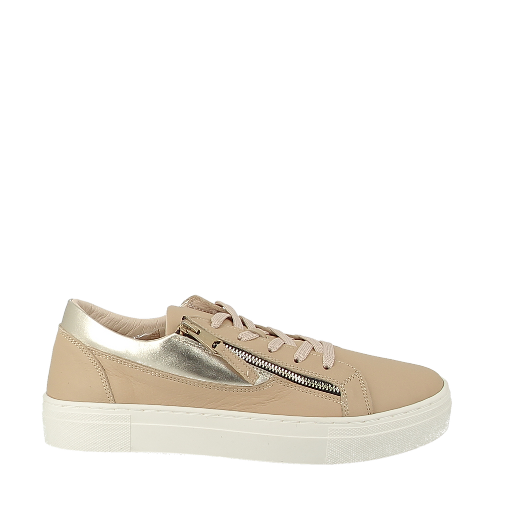 Wave 28058 Tan Flatform Sneaker