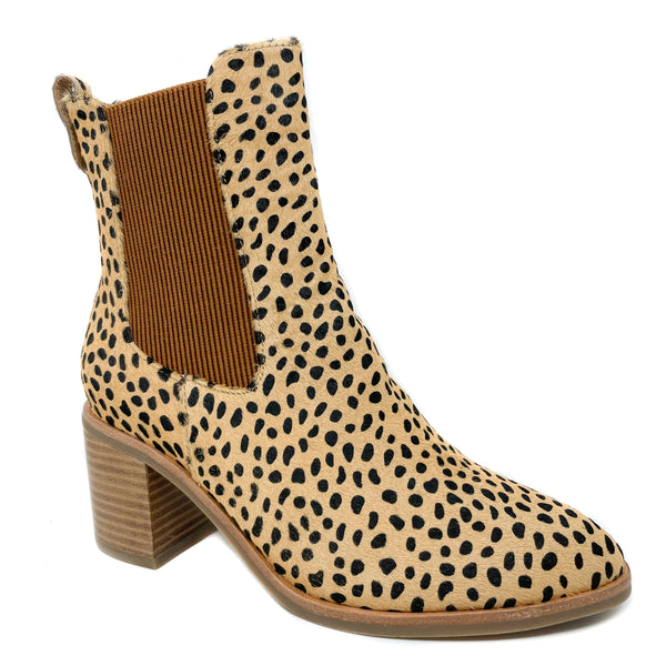 Bresley Syko Cheetah Print Chelsea Boot 