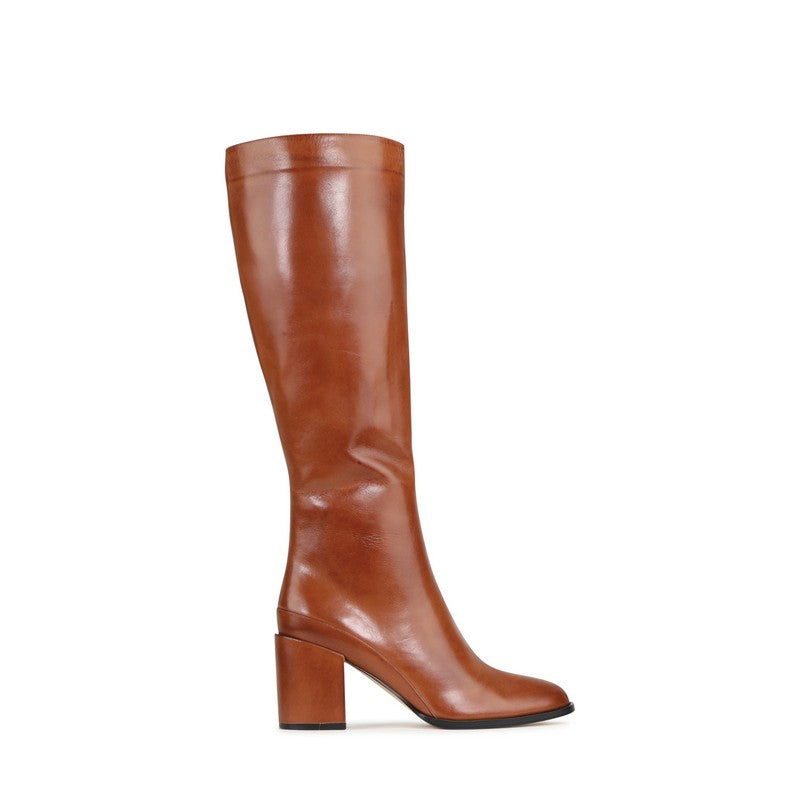 EOS Cashmere Brandy Tan Knee High Boot