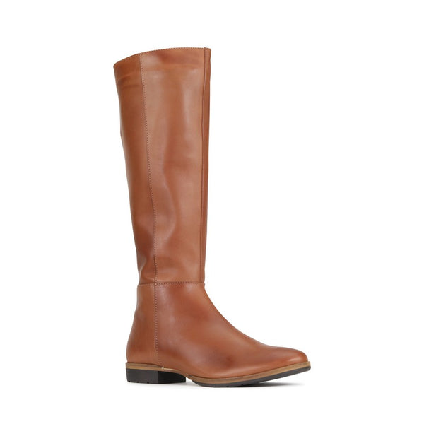 EOS Gaetan Brandy Tan Leather Knee High Boot