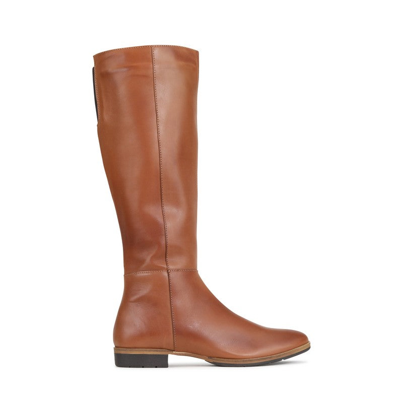 EOS Gaetan Brandy Tan Leather Knee High Boot