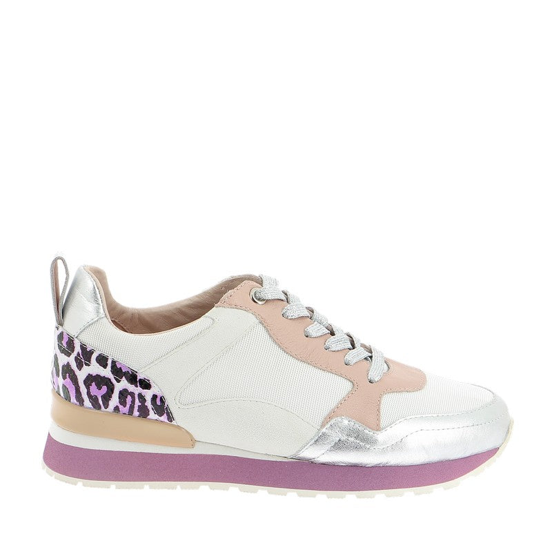 Mollini Tazen White Leopard Sneaker