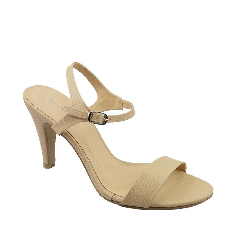 Misano Tribute Beige Heeled Sandal