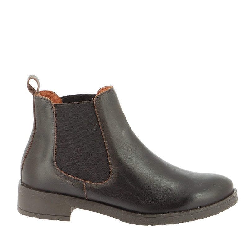 Nu By Neo Delcine Chestnut Brown Chelsea Boot